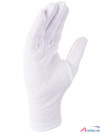 Cotton gants de protection blanches